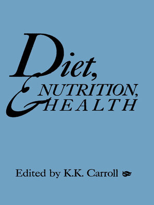 cover image of Diet, Nutrition, and Health